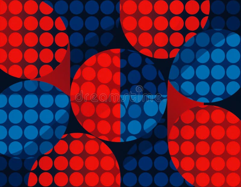 Bold geometric abstract