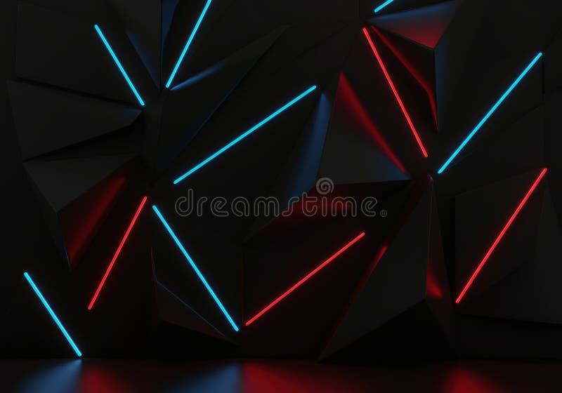 Bold geometric abstract